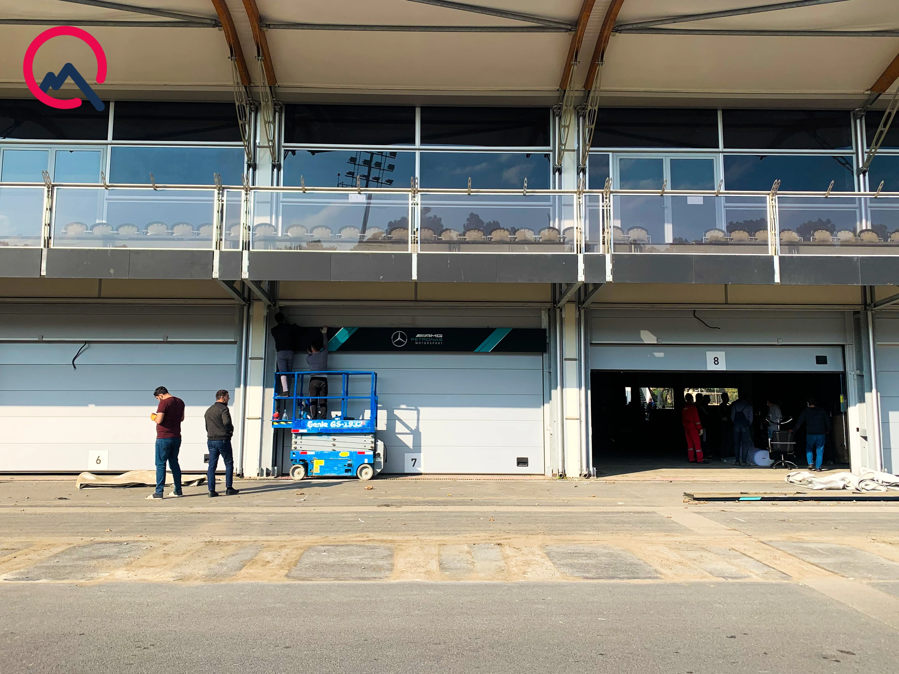 Bakıda “Formula 1” konstruksiyaları sökülür, parad gözlənilir - FOTOLAR 