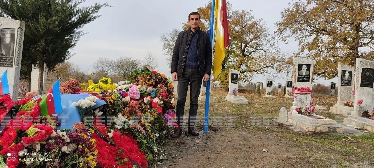 Son arzusuna çatan "Qalatasaray"lı şəhid kapitan: Məzarında iki bayraq - FOTOLAR 