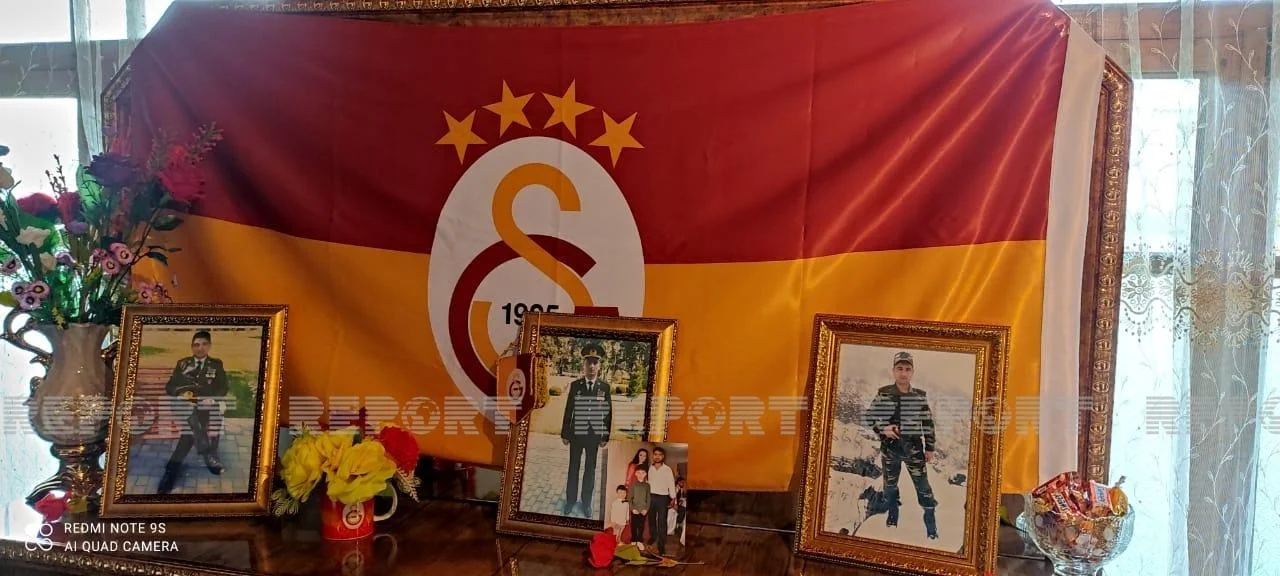 Son arzusuna çatan "Qalatasaray"lı şəhid kapitan: Məzarında iki bayraq - FOTOLAR 