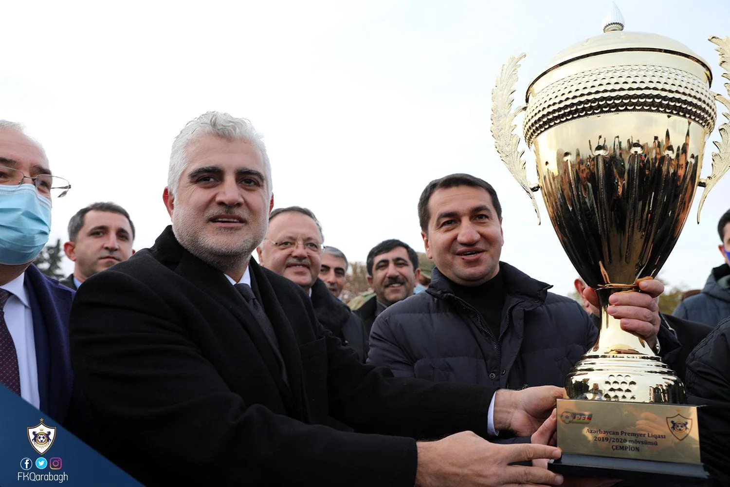 Hikmət Hacıyev Ağdamda "Qarabağ"la futbol oynadı - FOTOLAR/VİDEO 