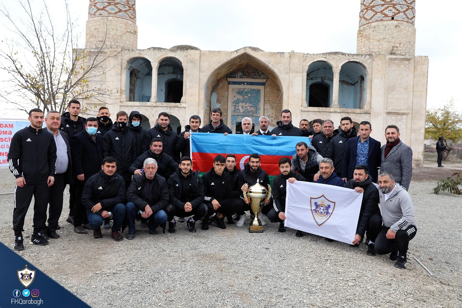 Hikmət Hacıyev Ağdamda "Qarabağ"la futbol oynadı - FOTOLAR/VİDEO 