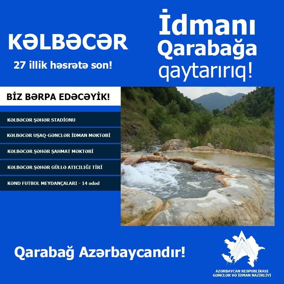 Erməni işğalı vaxtı dağıdılmış idman obyektləri - SİYAHI 