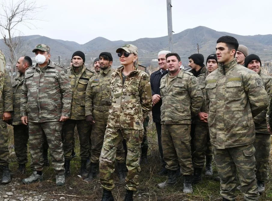 Prezident və birinci xanım Zəngilan və Qubadlı rayonlarına səfər ediblər - FOTOLAR 