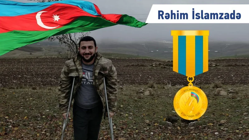 PFL-in əməkdaşı qazi oldu, prezident medalla təltif etdi - FOTO 
