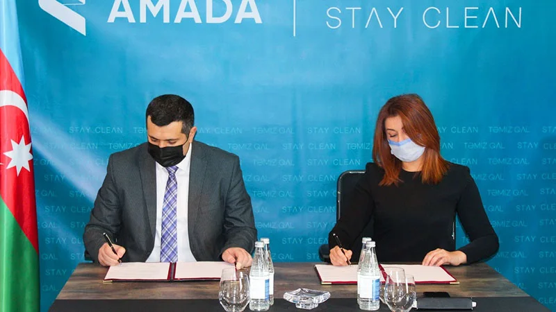 AMADA ilə ictimai birlik arasında memorandum imzalandı - FOTOLAR 