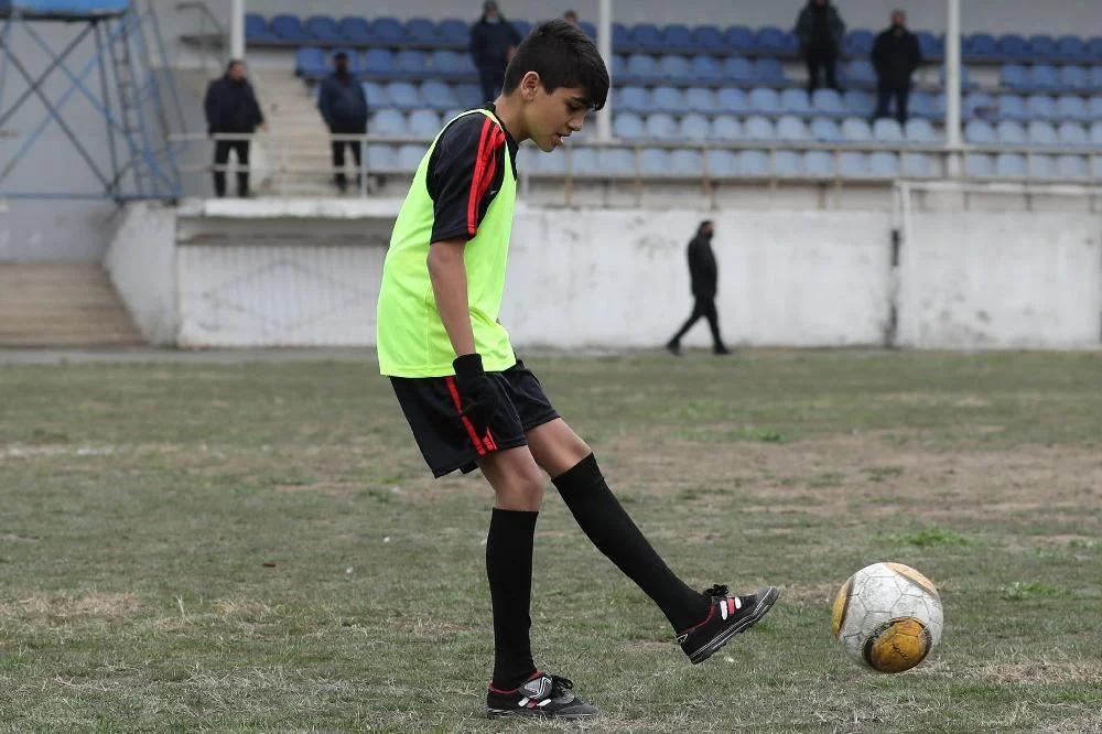 “Qarabağ” Ağdamda futbolçu seçir - FOTOLAR 