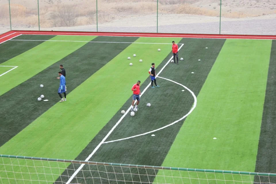 "Araz Naxçıvan"ın yeni meydançasında ilk məşqi - FOTOLAR 