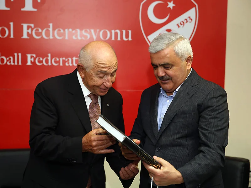AFFA və TFF prezidentləri görüş keçirdi - FOTOLAR 
