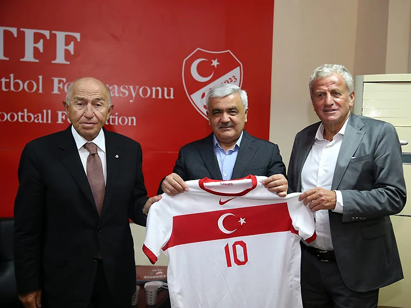 AFFA və TFF prezidentləri görüş keçirdi - FOTOLAR 