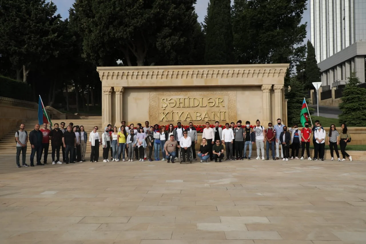 Əlil Arabasında Qılıncoynatma Federasiyasının təşəbbüsü ilə əcnəbi tələbələr Qarabağa səfər edib 