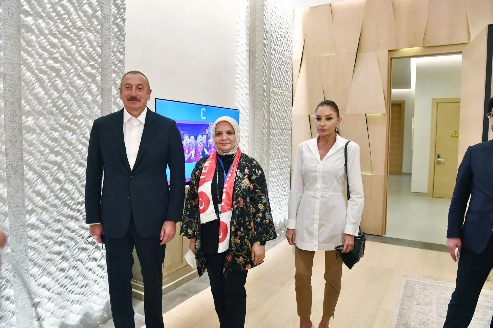 İlham Əliyev və Rəcəb Tayyib Ərdoğan Türkiyə - Uels oyununda - FOTOLAR 