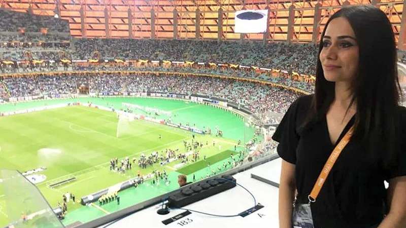 11 stadionun gözəlləri: Siyahıda “CBC Sport”un aparıcısı da var - FOTOLAR 