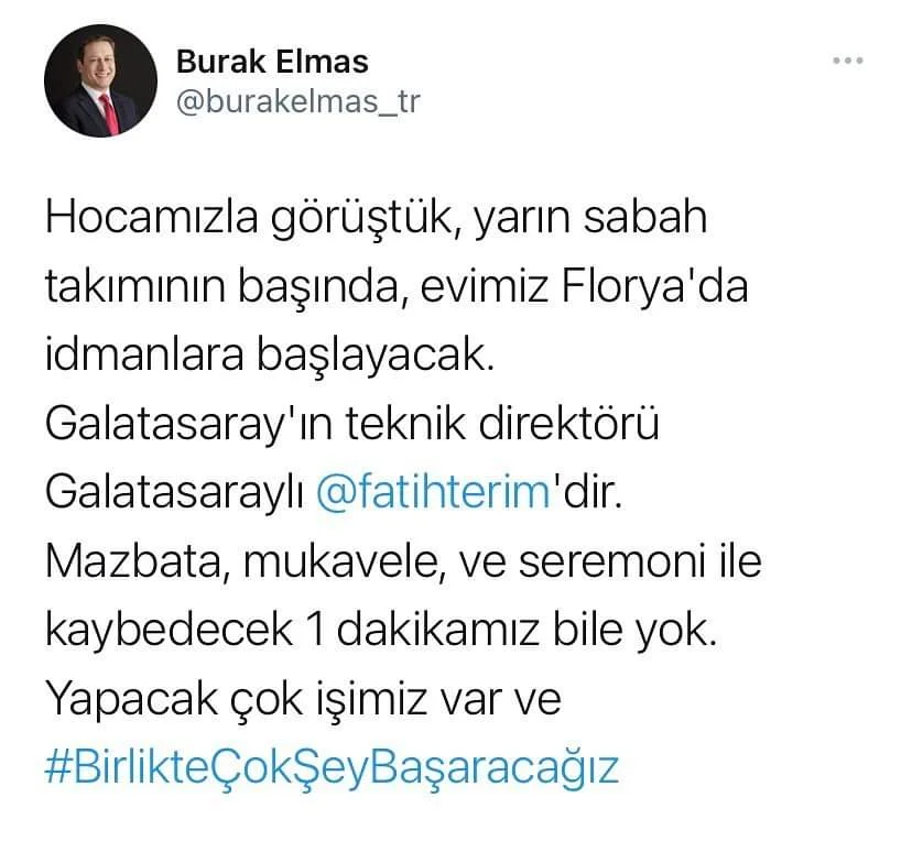 “Qalatasaray”ın yeni prezidenti baş məşqçinin adını açıqladı - FOTO 