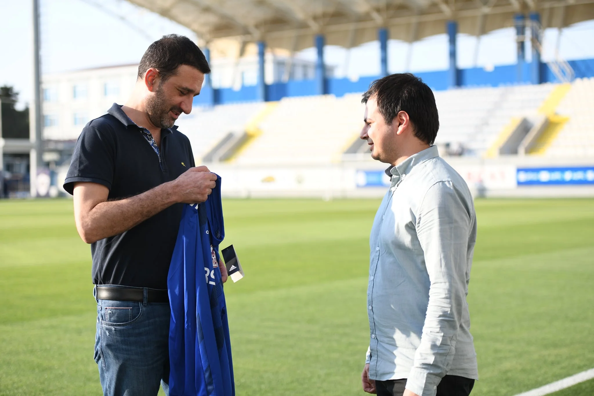 "Qarabağ"dan "CBC Sport"un şərhçisinə jest - FOTOLAR 