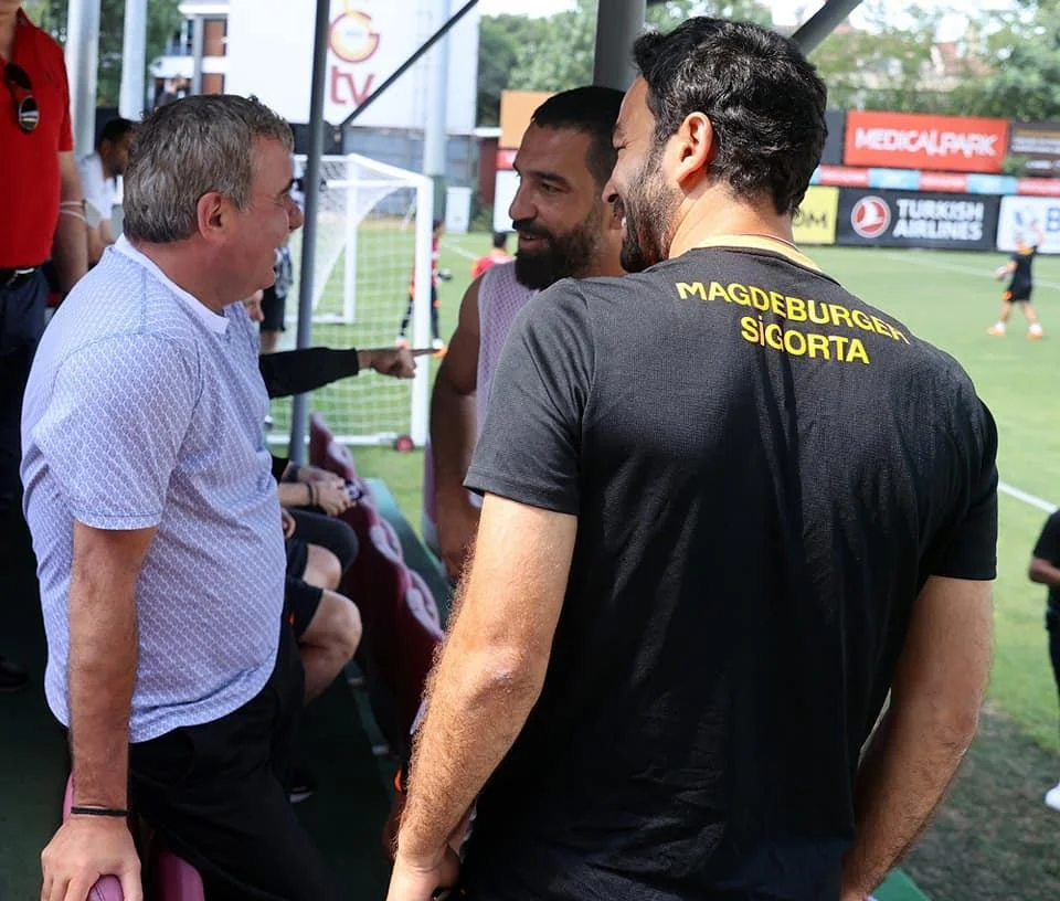 "Qalatasaray"ın əfsanələri Floryada - FOTOLAR 