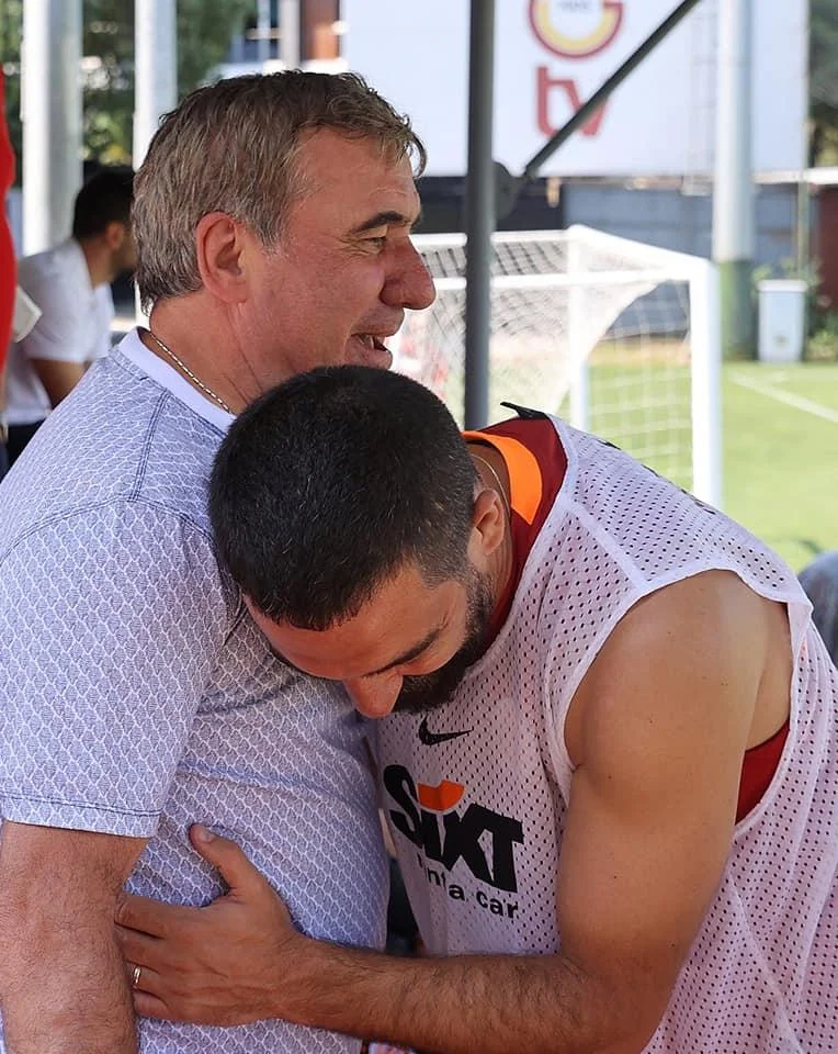 "Qalatasaray"ın əfsanələri Floryada - FOTOLAR 