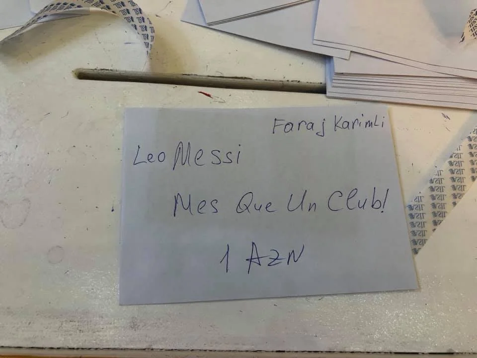 Messinin adından toylara pul yazdıran kimdir? - Azərbaycanda 