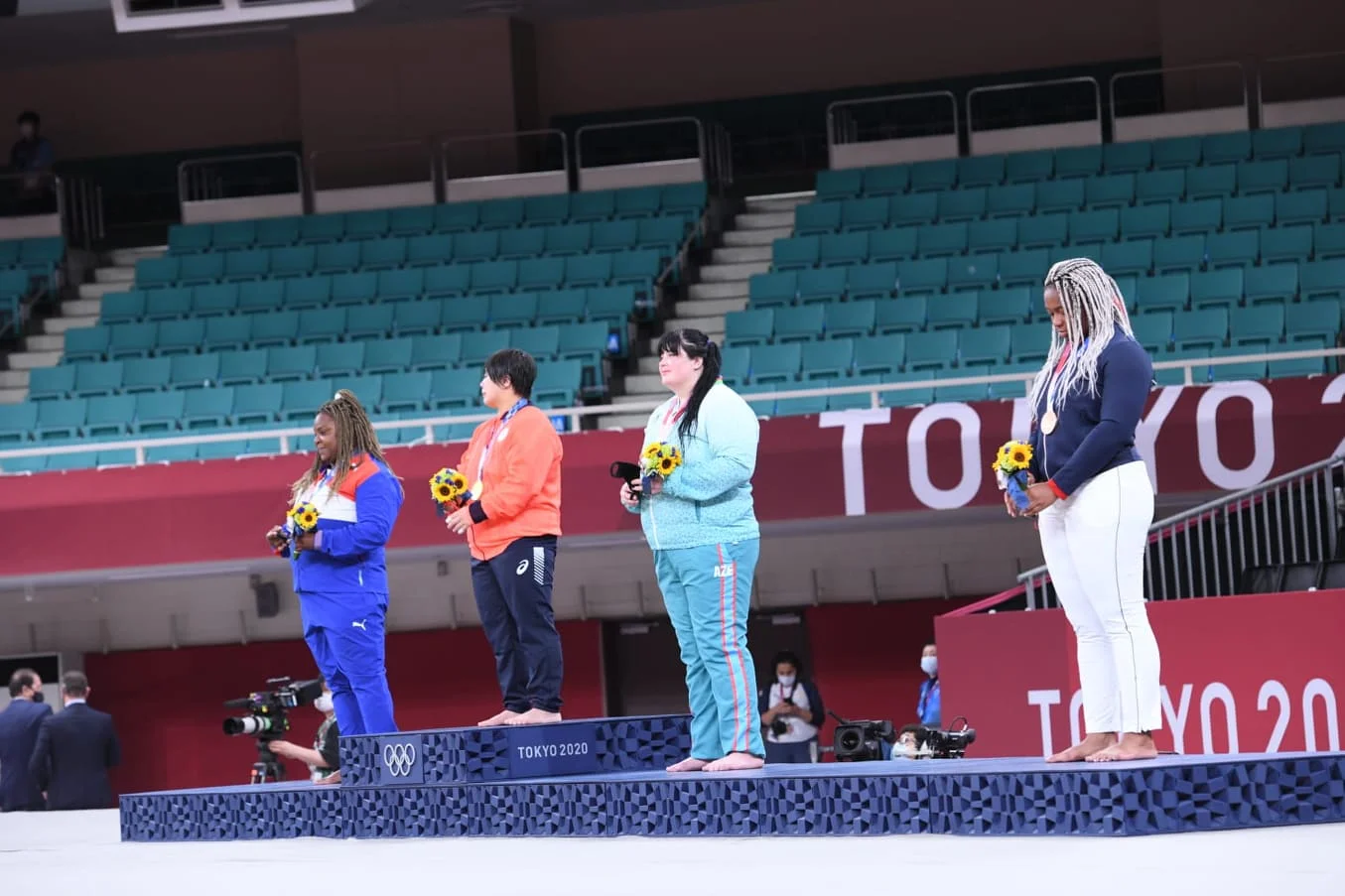 Tokio 2020: İrinanın medal sevinci - FOTOLAR 