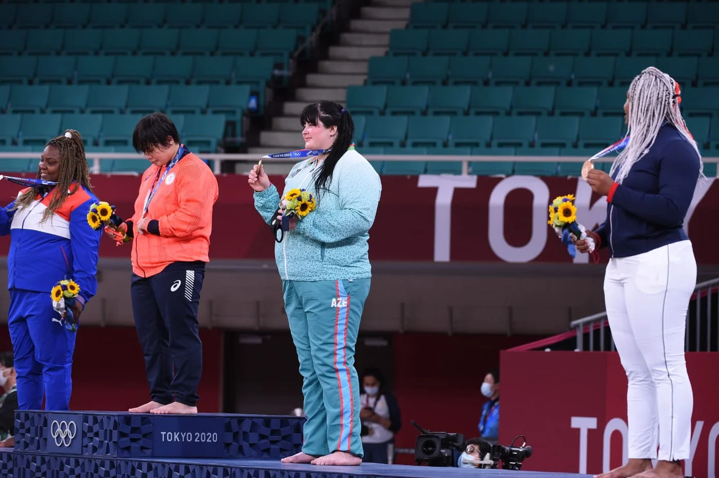 Tokio 2020: İrinanın medal sevinci - FOTOLAR 