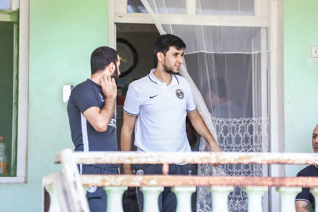 Əfran İsmayılov "Səbail"i ata yurduna apardı - FOTOLAR 