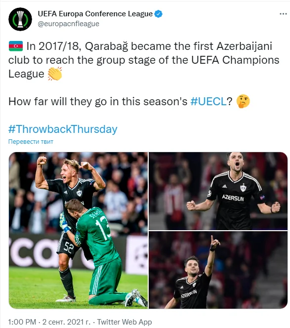 UEFA "Qarabağ"la bağlı sorğu keçirir 