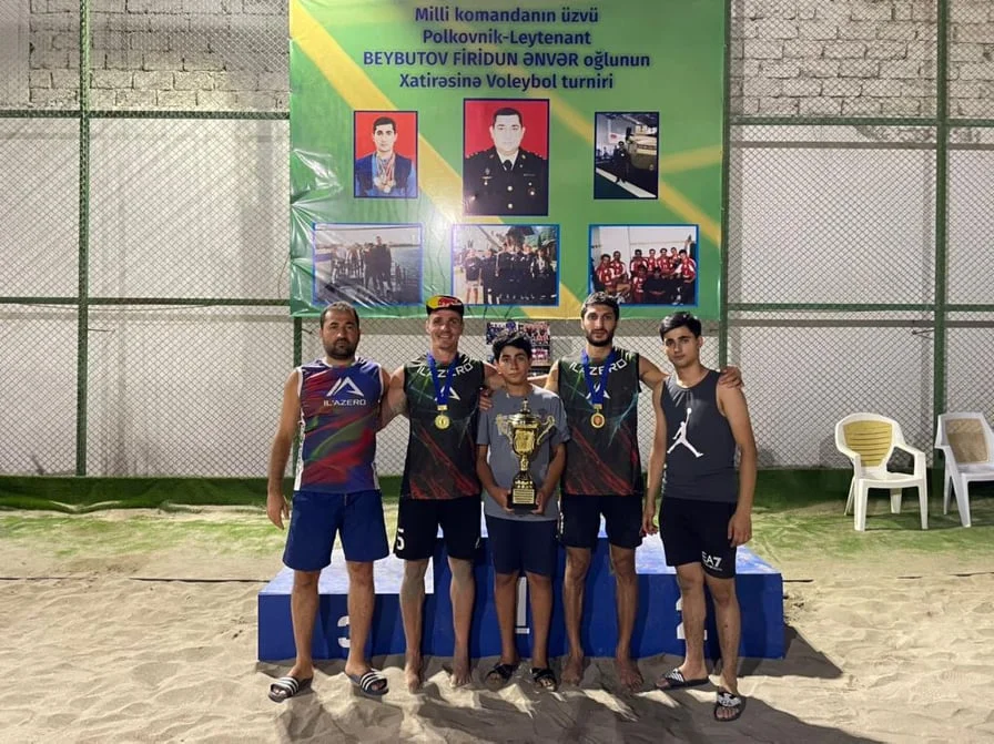 Firidun Beybutovun xatirəsinə Voleybol turniri keçirildi - FOTOLAR 