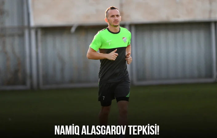 "Bursaspor" azarkeşlərindən Namikə görə etiraz 