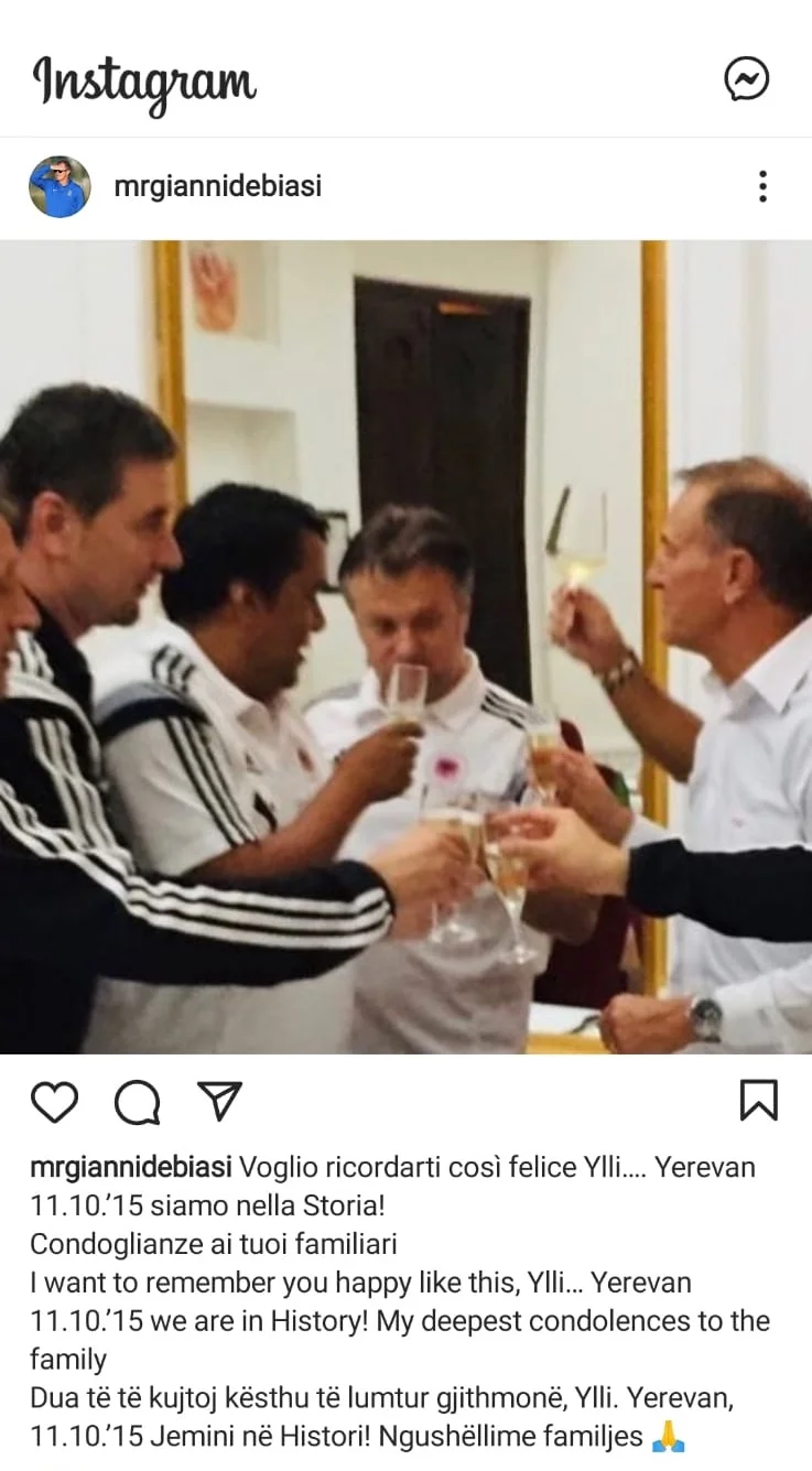 De Byazi Ermənistanda çəkdirdiyi fotonu paylaşdı və sildi - FOTO 