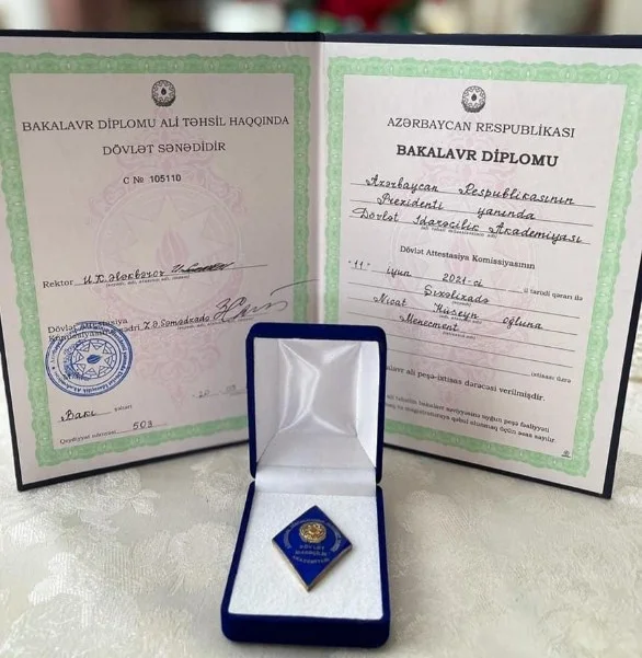 Azərbaycan millisinin sabiq kapitanı məzun oldu - FOTO 