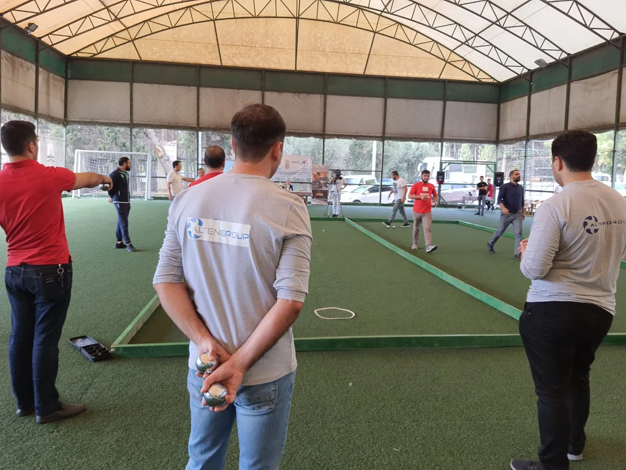 Bocce yarışı keçirildi 