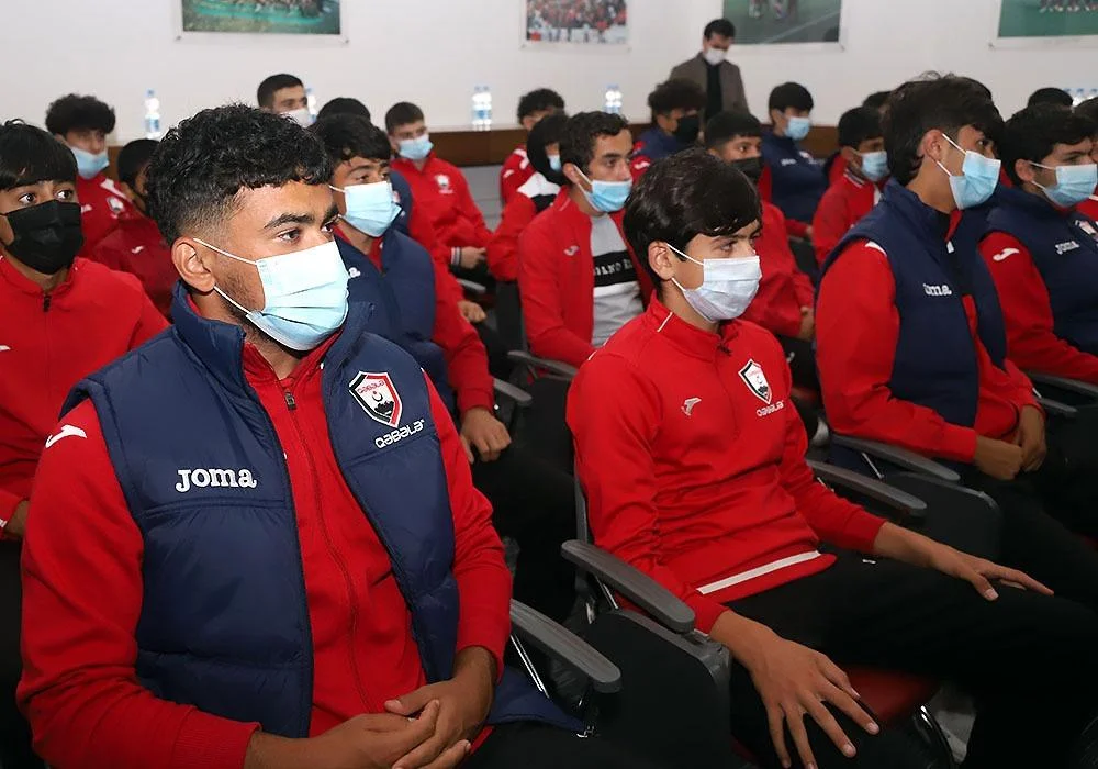 Elxan Məmmədov “Qəbələ” Futbol Akademiyasında - FOTOLAR 