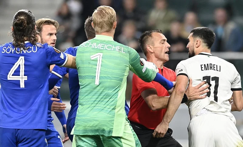 Çağlar Söyüncü Mahir Emreliyə nə dedi? - FOTO 