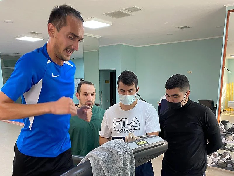 Hakimlərdən laktat testi götürüldü 