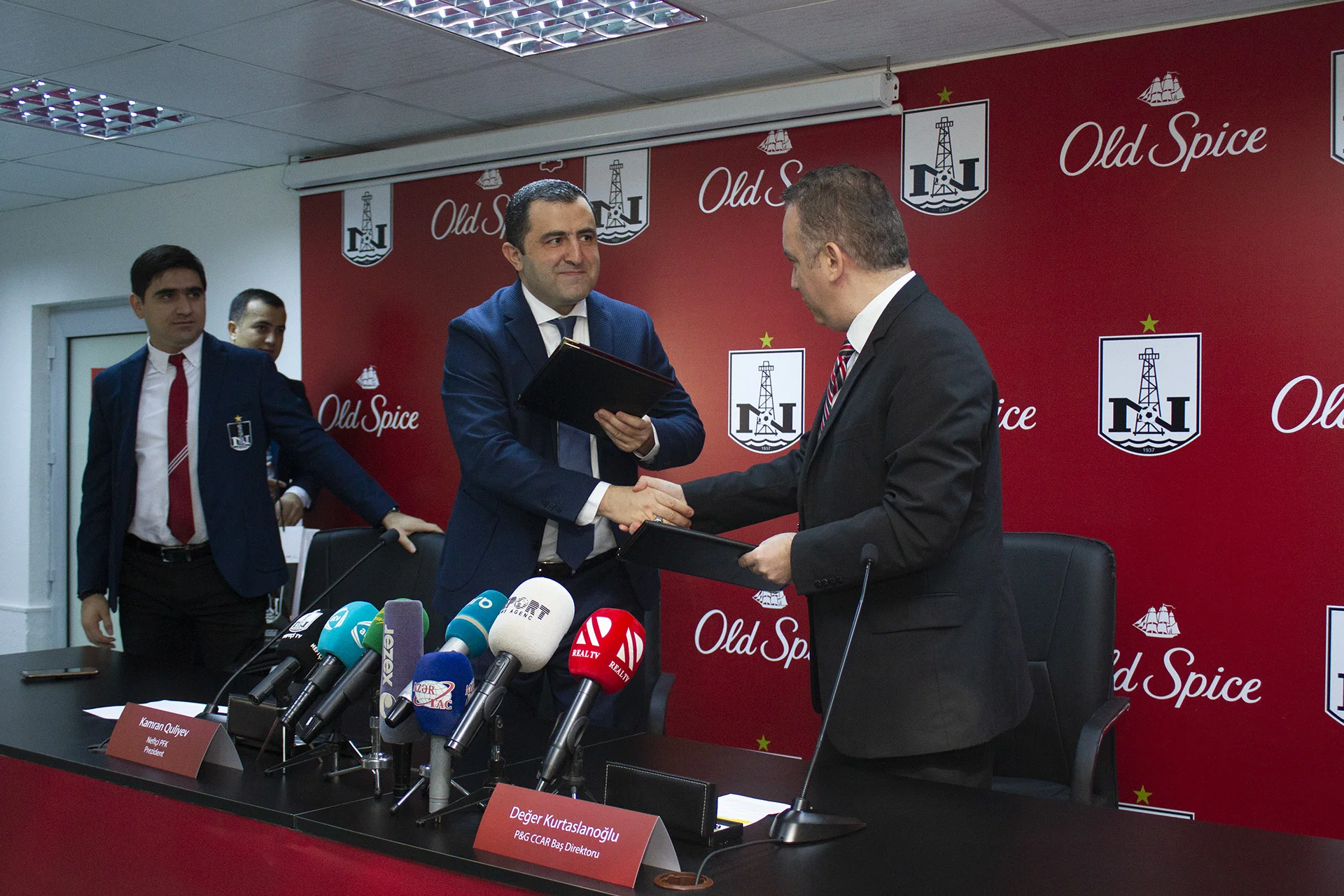 "Neftçi"də yeni sponsor - FOTOLAR 