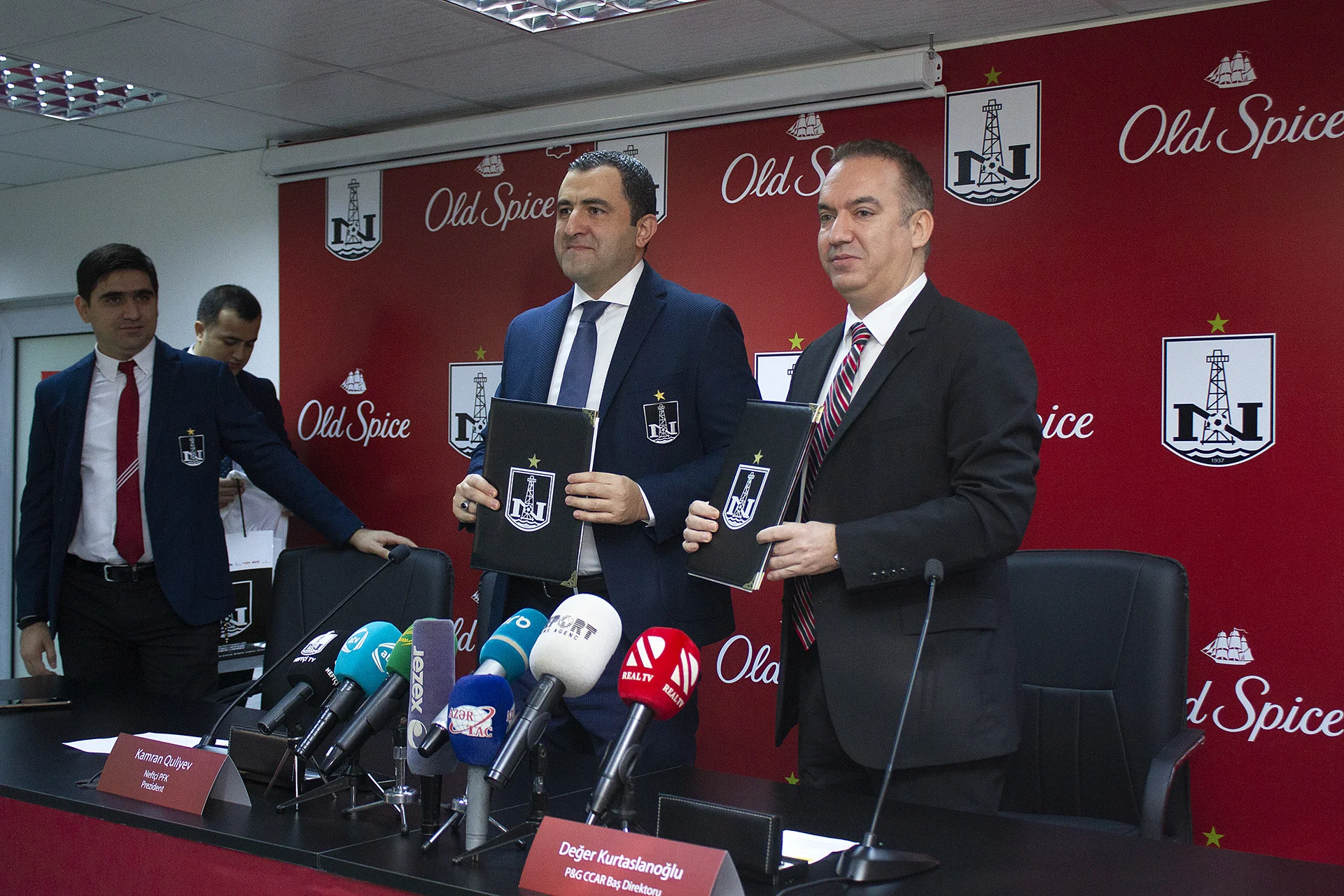 "Neftçi"də yeni sponsor - FOTOLAR 