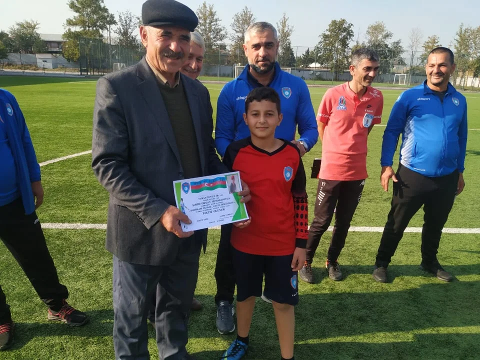 Şəhidin adı futbol meydançasına verildi - FOTOLAR 