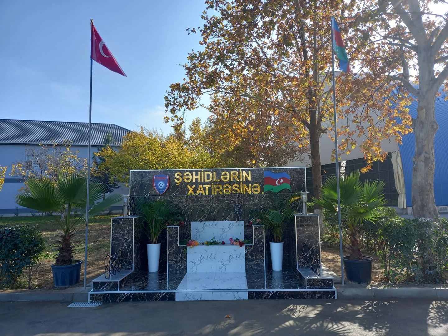Şəhidin adı futbol meydançasına verildi - FOTOLAR 