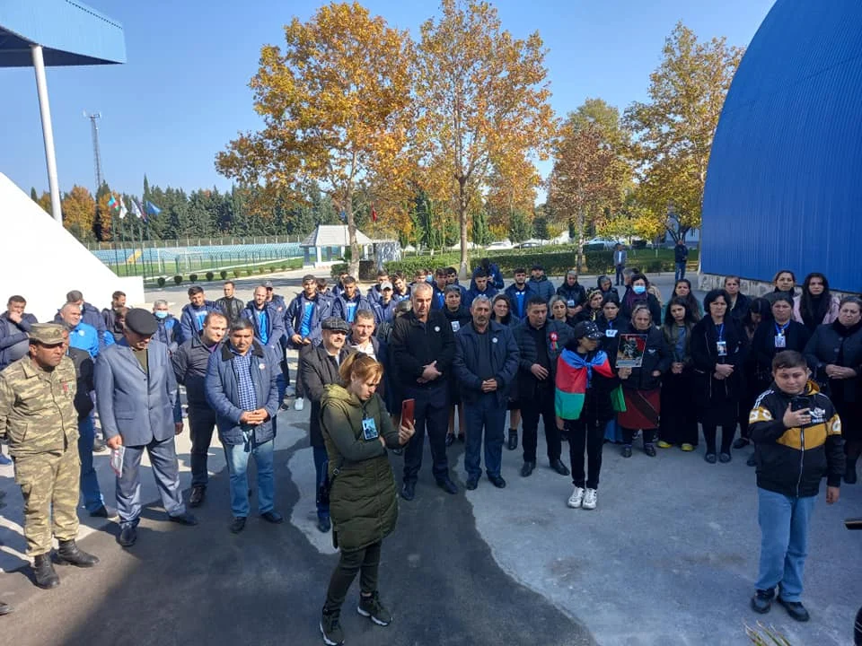 Şəhidin adı futbol meydançasına verildi - FOTOLAR 