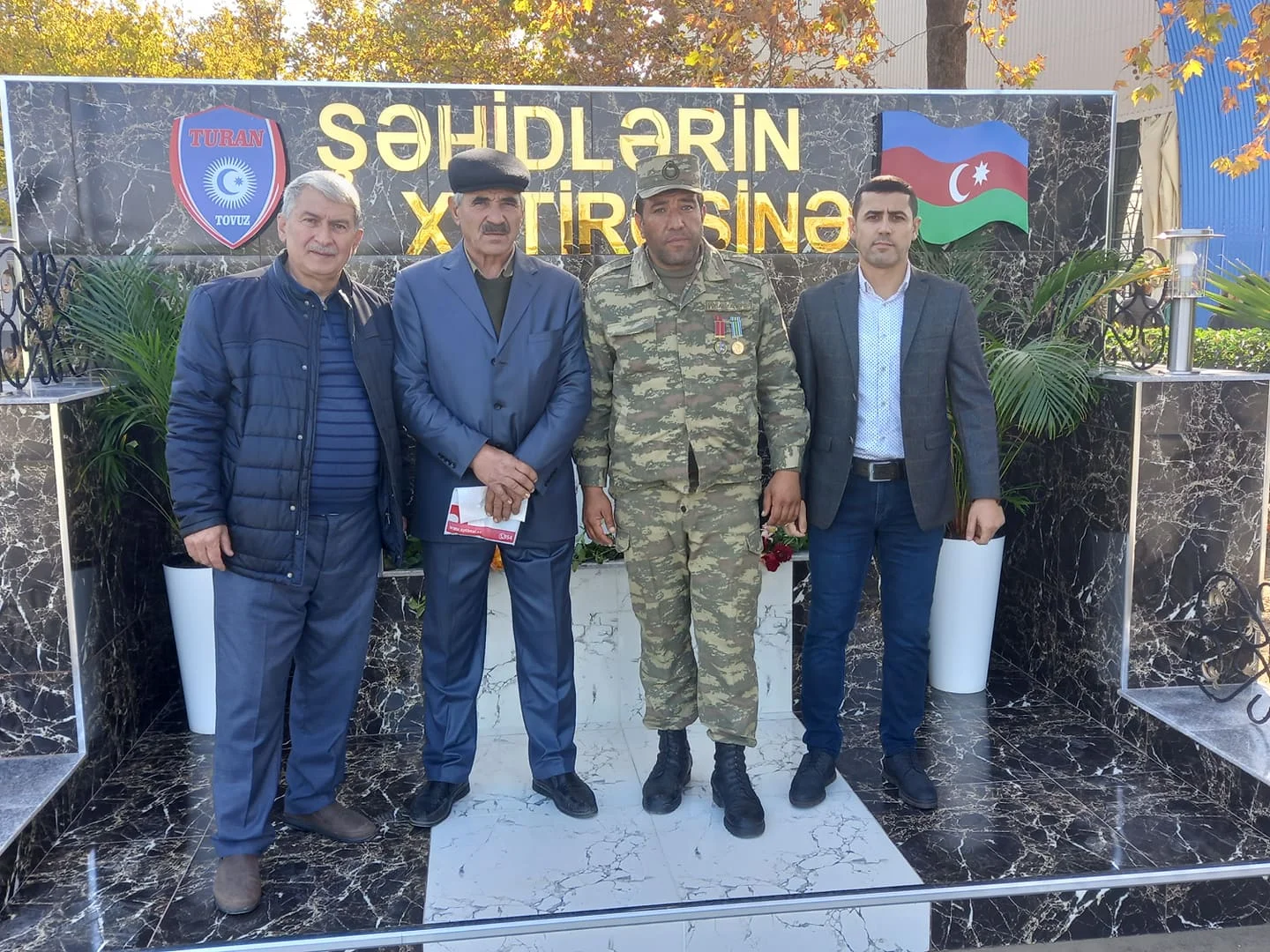 Şəhidin adı futbol meydançasına verildi - FOTOLAR 