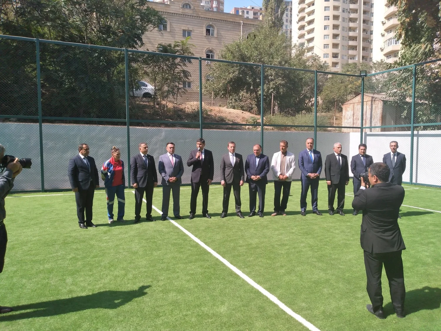 Millət vəkili Yasamalda daha bir meydança saldırdı - FOTO 