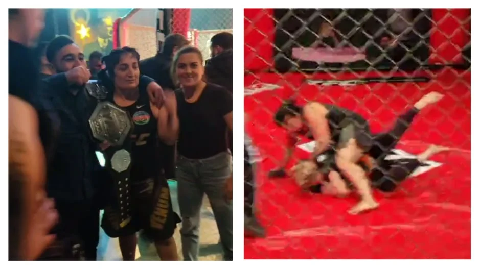 Qadın MMA döyüşçümüz erməni rəqibini nokaut etdi: 10 saniyəyə 