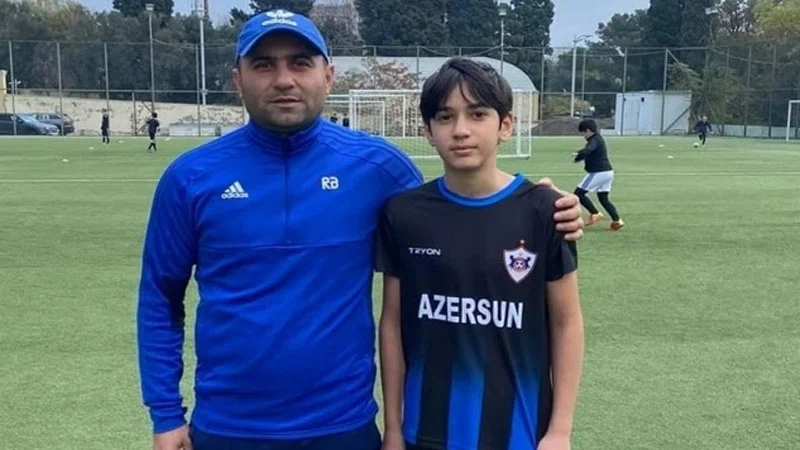 Polad Həşimovun oğlu bu futbol klubunda çıxış edir - FOTO 