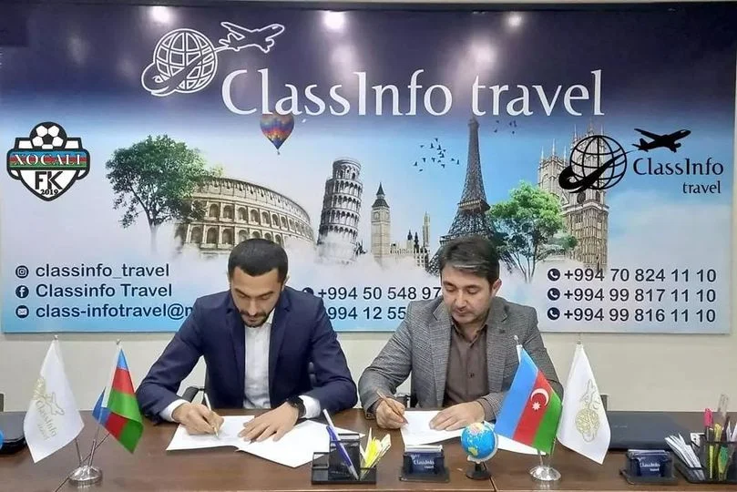 “Xocalı” klubu “Class İnfo Travel” şirkəti ilə əməkdaşlığa start verdi - FOTOLAR 