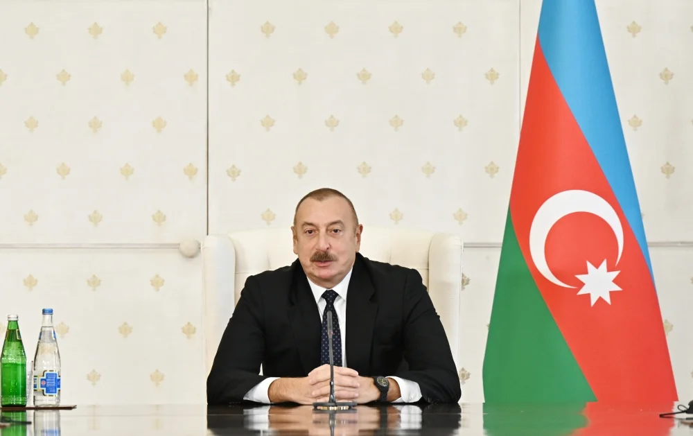 Prezident "Qarabağ"ın üzvləri ilə görüşdü - FOTOLAR 
