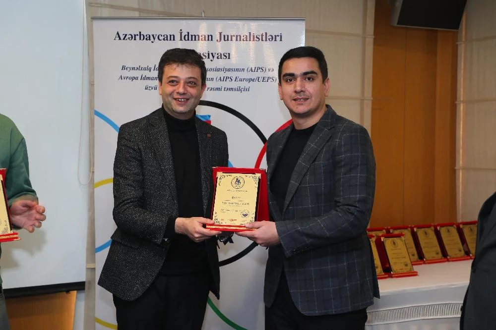 İlin laureatları mükafatlandırıldı - FOTOLAR 