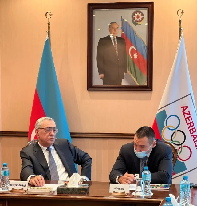 Milli Olimpiya Komitəsinin iclası keçirildi 