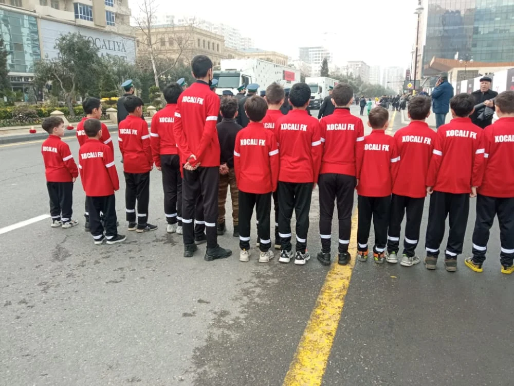 "Xocalı" klubu soyqırım qurbanlarını yad etdi - FOTOLAR 