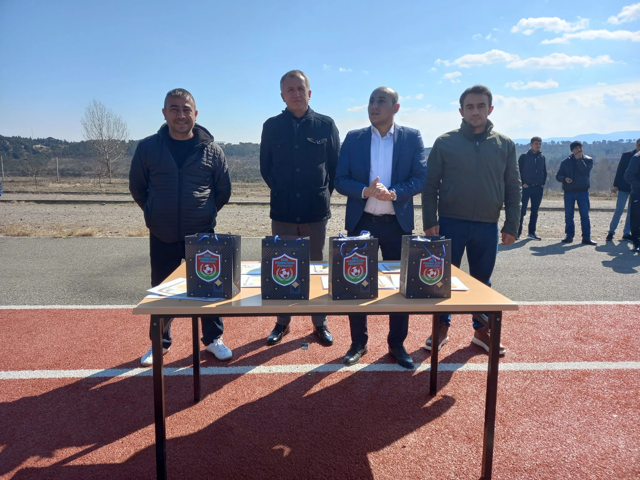 Qərb Regional Futbol Federasiyası futbolçuları mükafatlandırdı - FOTOLAR 