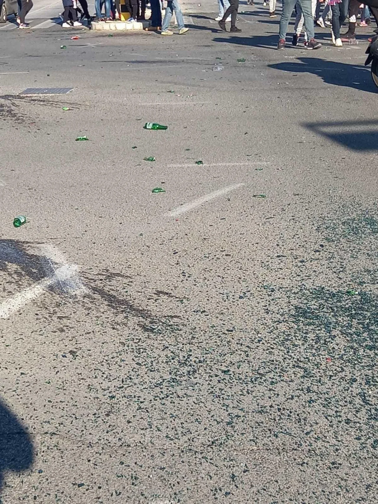Mahir Emreli Xorvatiyada azarkeşlərin hücumuna məruz qaldı - FOTO 