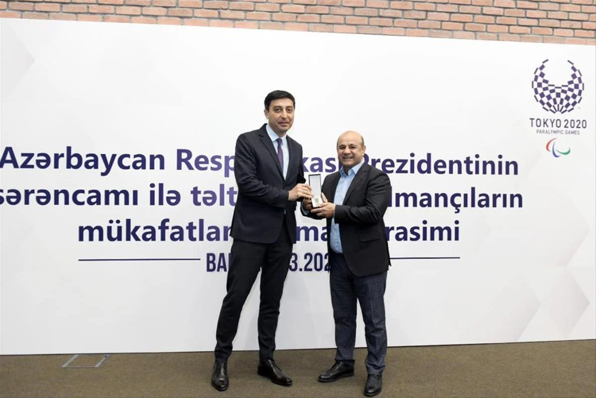 Olimpiya və Paralimpiya medalçıları mükafatlandırıldı - FOTOLAR 